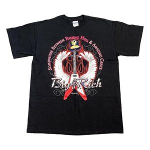 Vintage Gildan Big & Rich Somewhere Between Raising Hell & Amazing Grace Tour